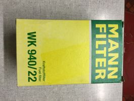 MANN FILTER WK 940/22 Dieselfilter -NEU- Top Zustand!