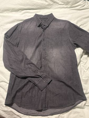 Graues Herrenhemd, Regular Fit - Zeitlos & bequem!