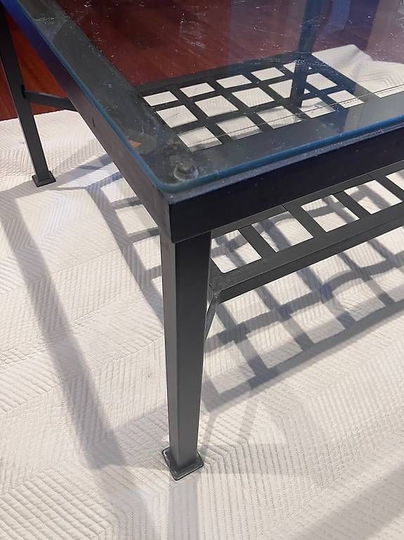 Tische: Tischchen Ikea Granas, Glas durch Plexiglas ersetzt – Gebraucht aus Zürich von Kaspar1200 1