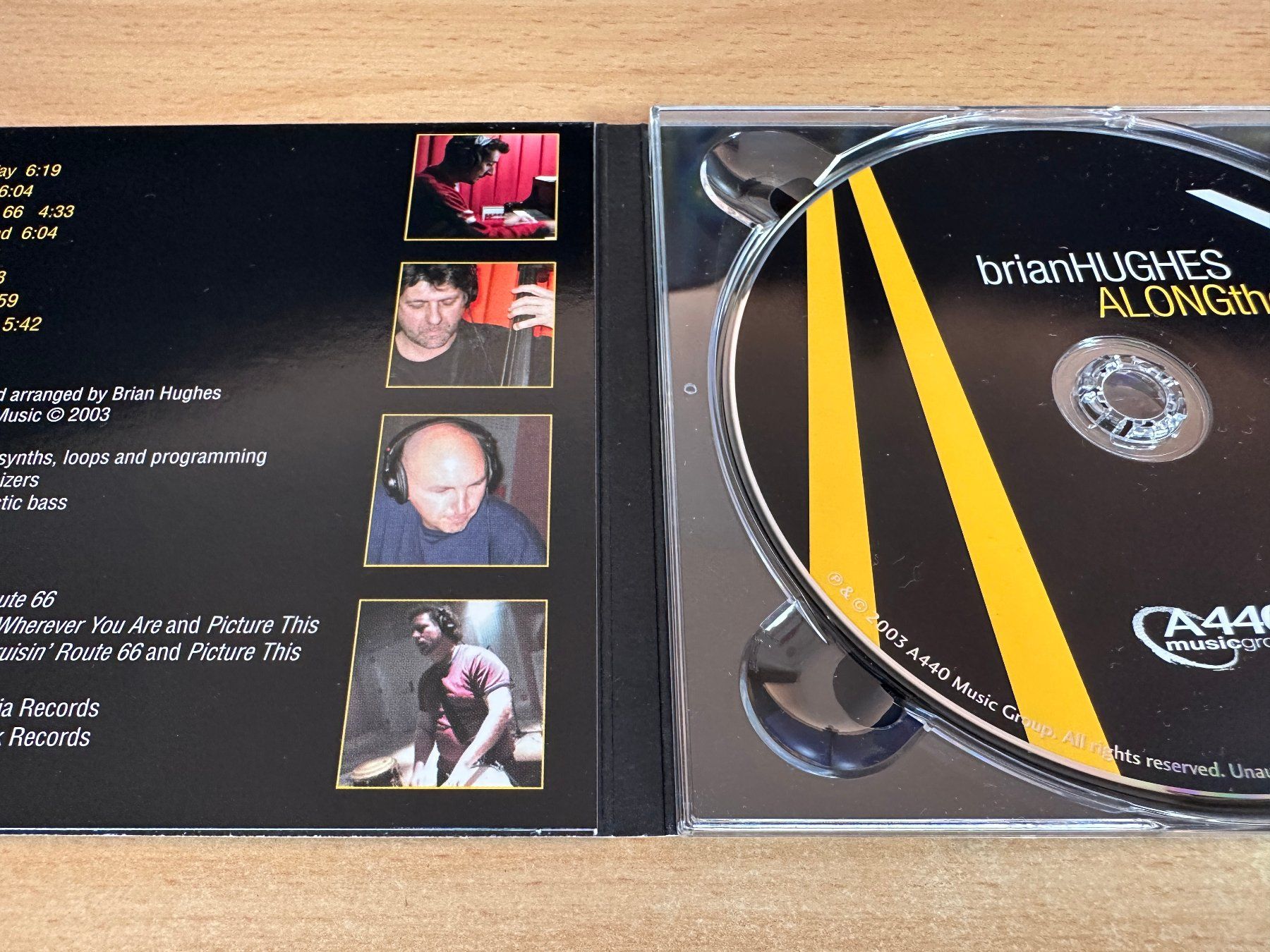 CD: Brian Hughes – Along The Way – Usato da Rikon im Tösstal venduto da Alpenmutz 2
