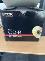 TDK CD-R 10PK 52x 700MB 80Min ungeöffnet NEU