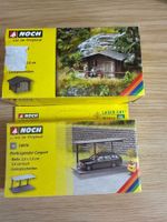 NOCH N Waldhütte und Carport
