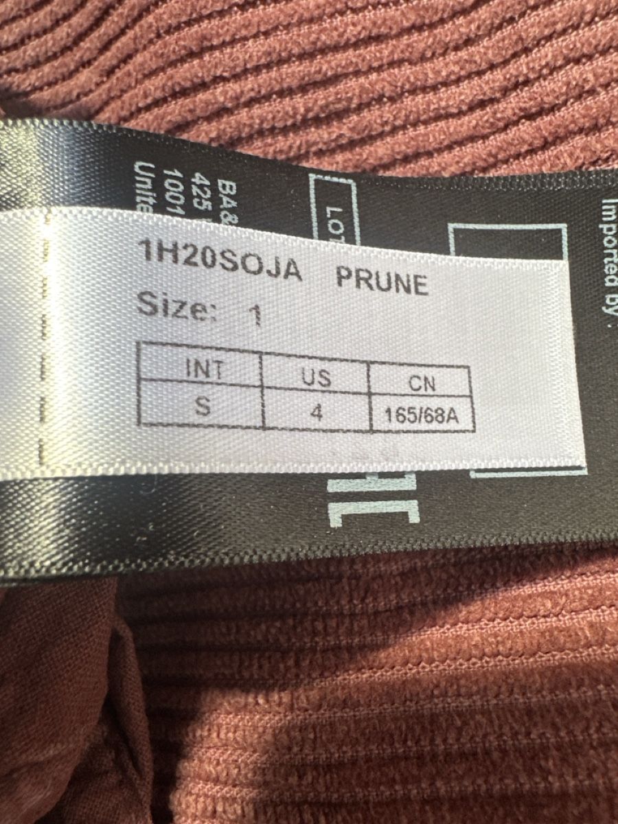Ba&Sh Pantaloni: Cordhose cropped von Ba&sh – Usato da Zürich venduto da Misomi 5