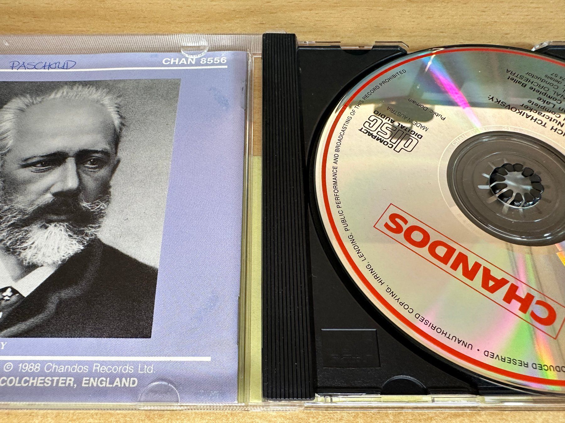 CD: R6 Tchaikovsky - Scottish - Neeme Järvi – Nutcracker – Usato da Rikon im Tösstal venduto da Alpenmutz 2