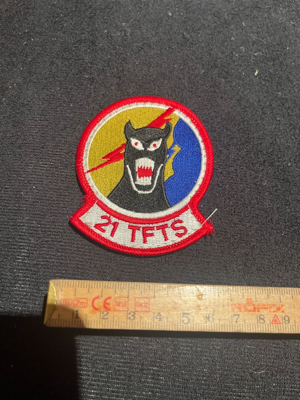 Patches: Klett-patch "21 TFTS" – Neu (gemäss Beschreibung) aus Mollis von Oo1-Zuni