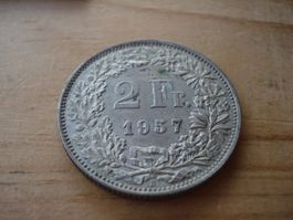 (D2) 2 Franken 1957