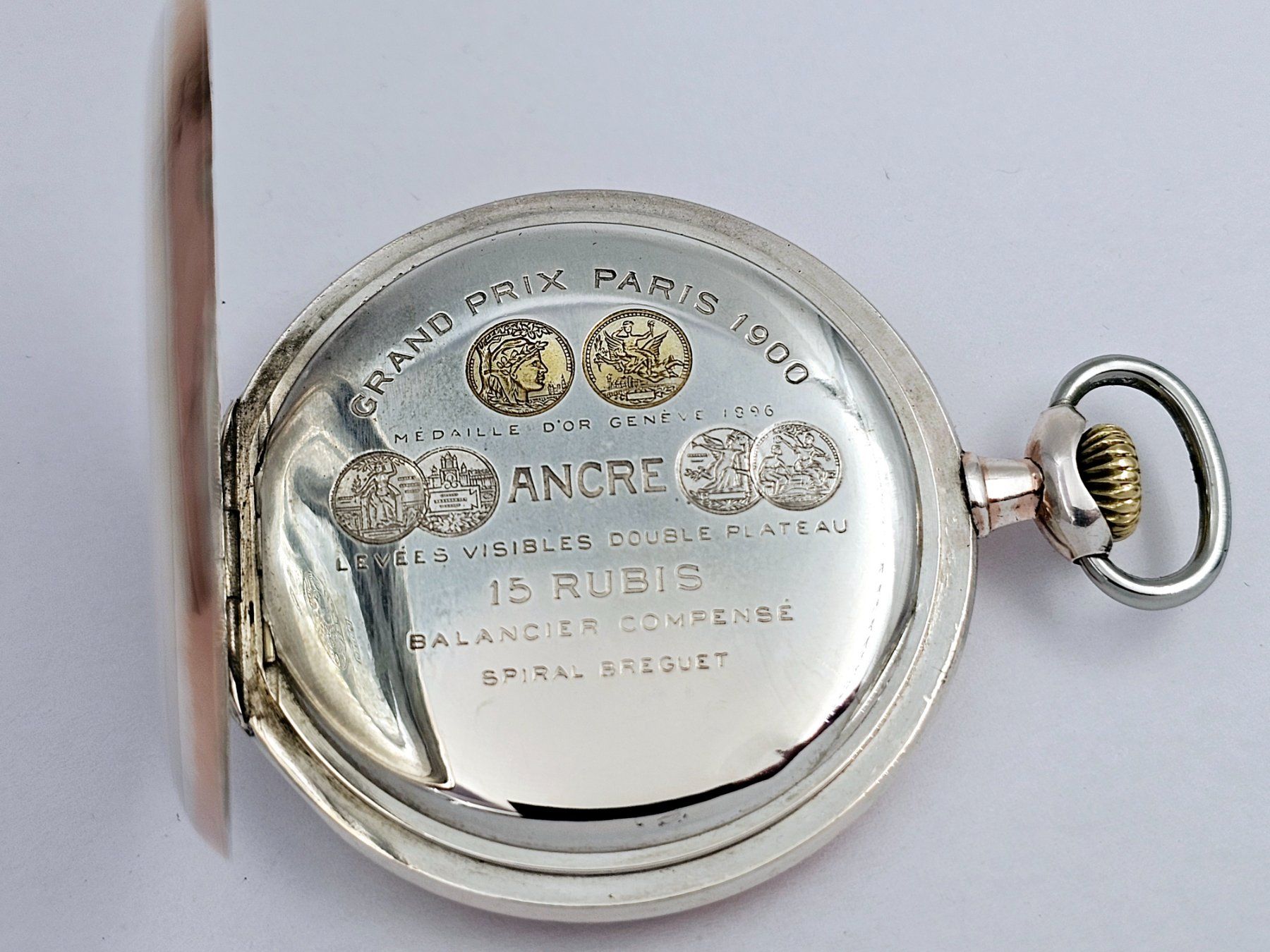 Orologi: Zenith Taschenuhr 800 Silber – Usato da Bassersdorf venduto da AnkerWatch 1