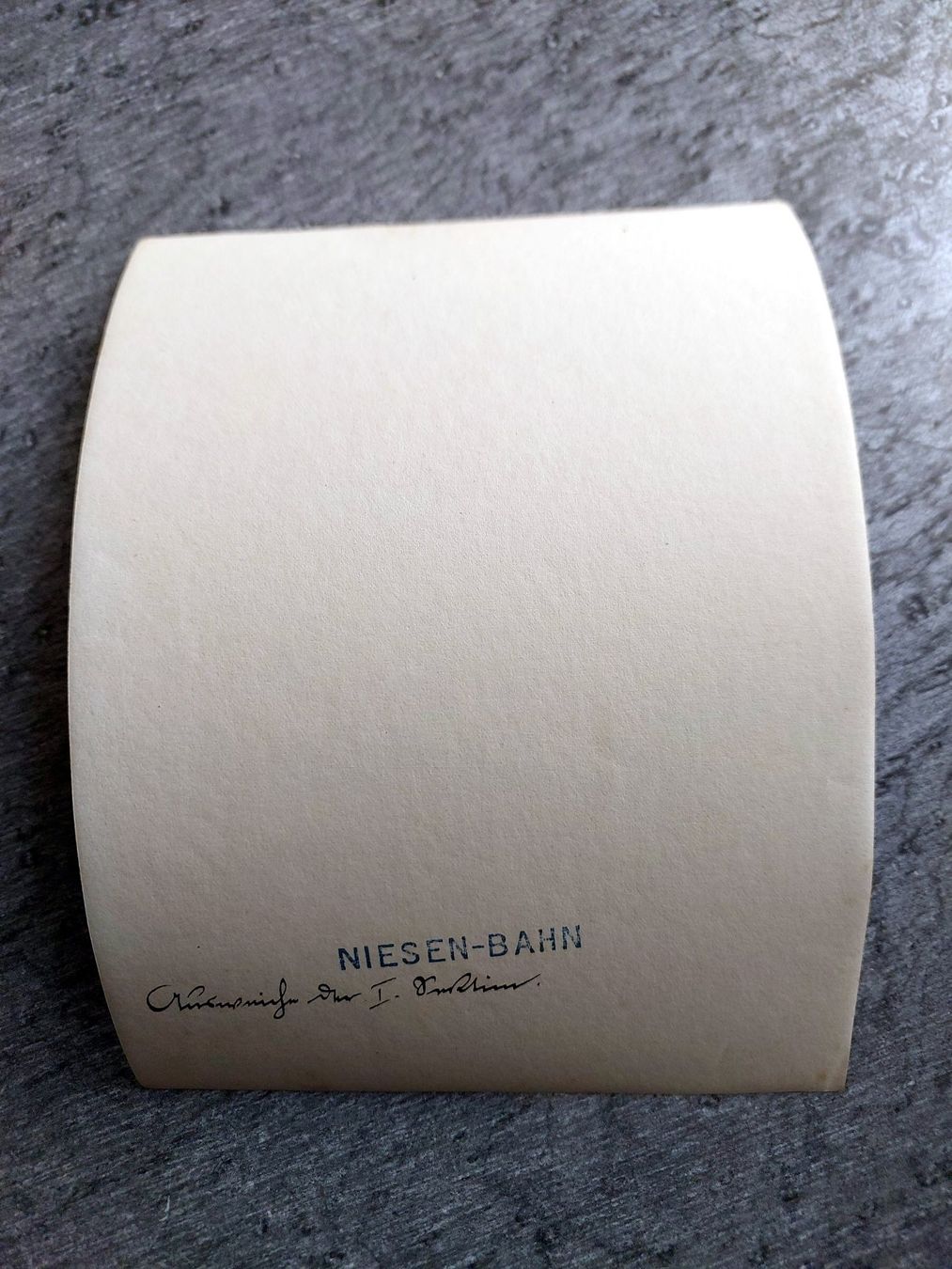 Cartoline postali: Niesen-Bahn - Bromsilber-Foto – Usato da Schönenwerd venduto da Steidi 1