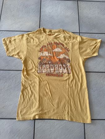 Shirt T-Shirt Hard Rock Café Brüssel Gr. M Vintage