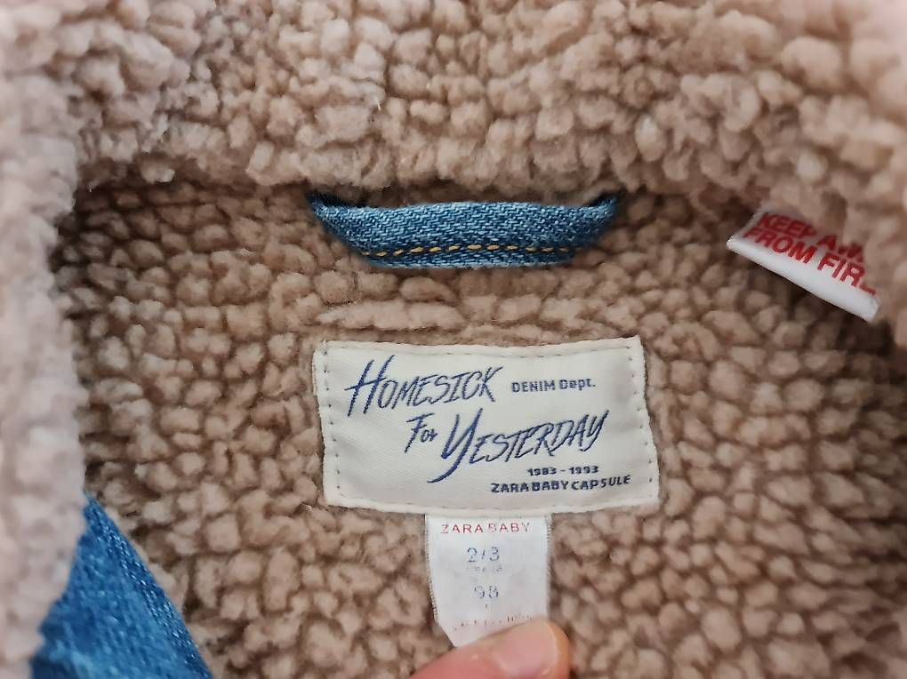 Giacche & Cappotti: Jeans Jacke von ZARA Gr. 98  – Usato da Allschwil venduto da 86d_fmd5 3