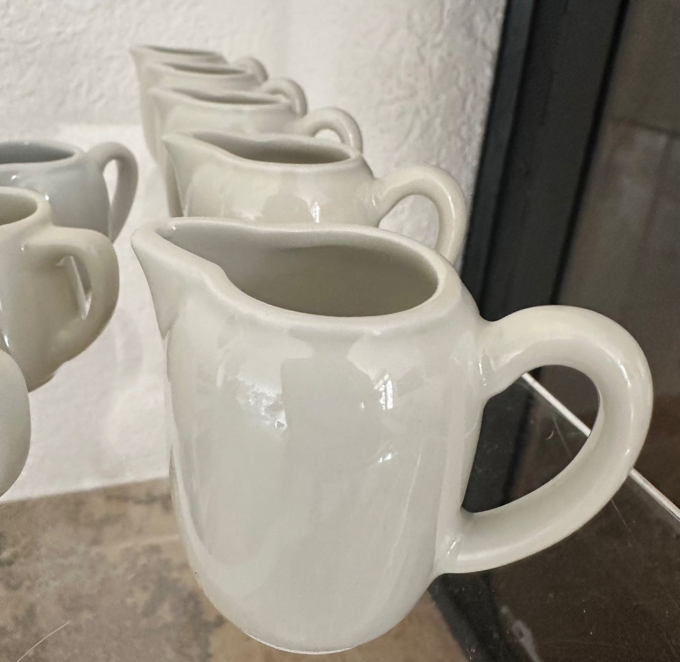 Set di piatti: 🟢 9x mini pot à crème Langenthal / Mini Milchkännchen – Nuovo e nell'imballaggio originale da Fribourg venduto da Meta26 5