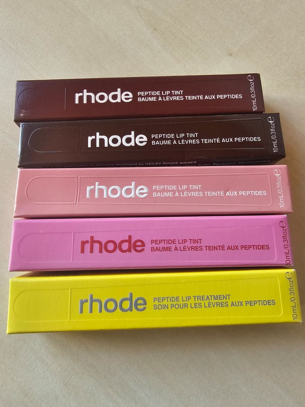 Make-up: 5 Rhode Peptide Lip Tints – Neu (gemäss Beschreibung) aus Balterswil von Dikdik1992