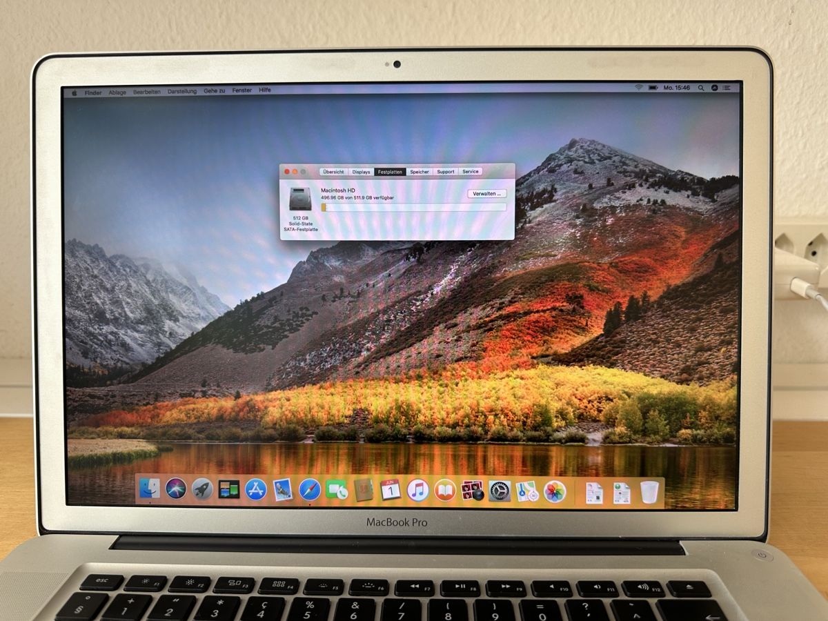 Apple Notebook: MacBook Pro 15“ Early 2011 – Usato da Luzern venduto da FrankGroebel 2