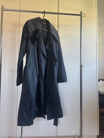 Gucci Trenchcoat Damen dunkel Blau, guter Zustand