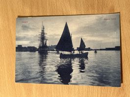 Antike Postkarte - Trst, Stara Luka - Seltenes Sammlerstück