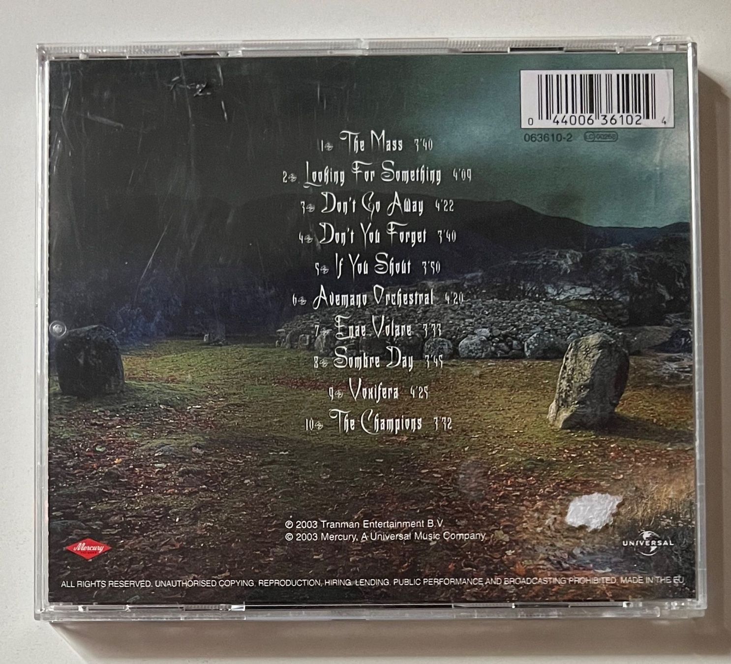 CD: Era / The Mass – Usato da Näfels venduto da rottabi 1