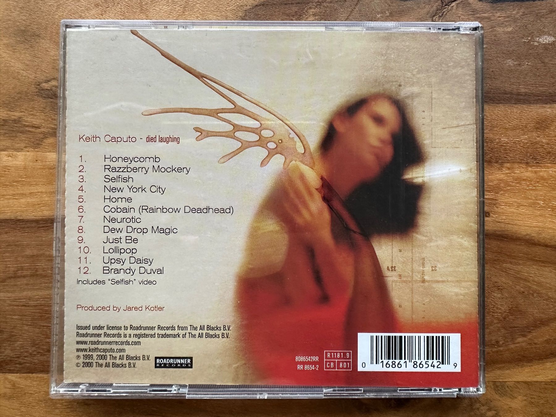 CD: Keith Caputo – Died Laughing – Usato da Horgen venduto da flyingpenguin2000 2