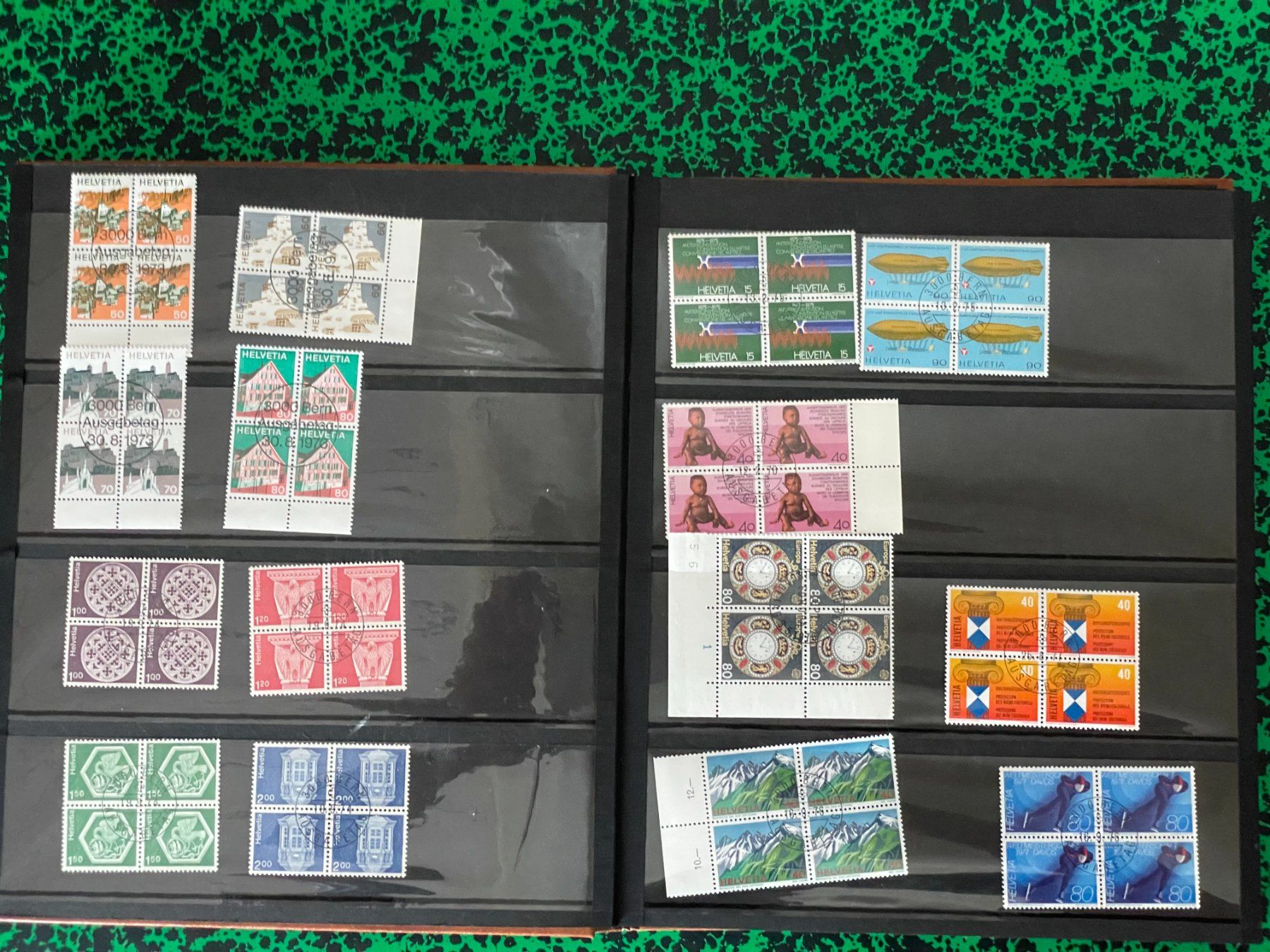 Tous les timbres: Viererblöcke 205 Stück – Neuf (Voir description) à Menzingen par Wlukas 2