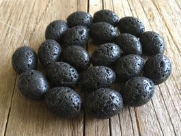 LAVA  KETTENSTRANG  OLIVEN 19mm x 15mm / LÄNGE 39,5cm