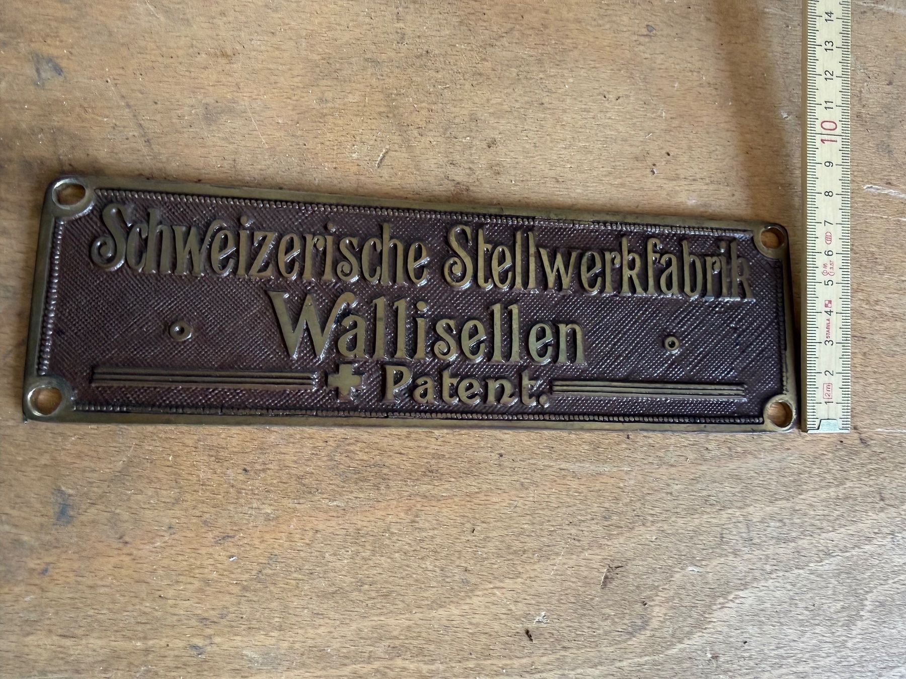 Insegne: 100-jähriges Stellwerkschild – Usato da Ormalingen venduto da matt-v-bl 1
