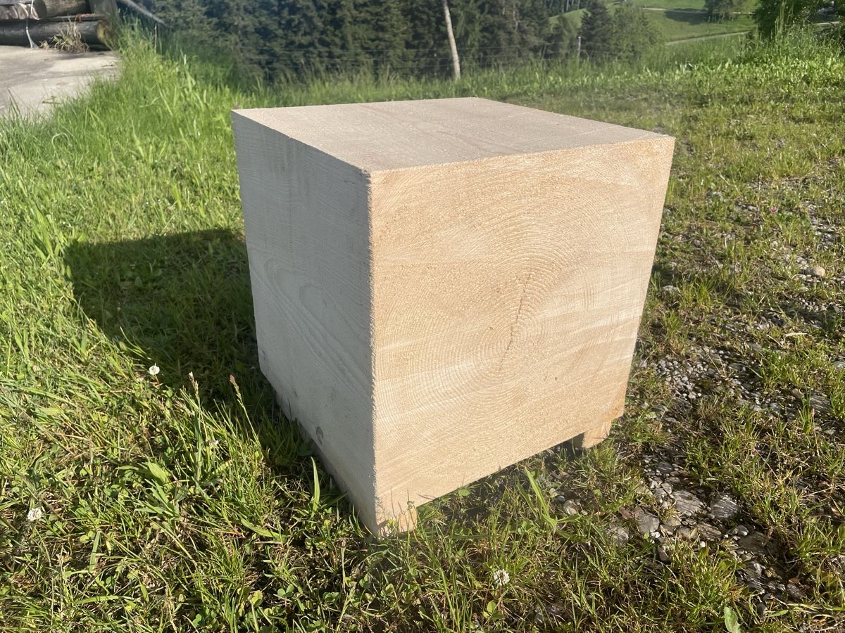 Sgabelli: Hocker / Stuhl aus vollem Holz – Usato da Au TG venduto da and_k8st 7