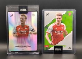 Martin Odegaard - Topps Total Football /25 & /75 Arsenal