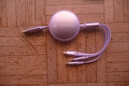 Einziehbares Ladekabel
