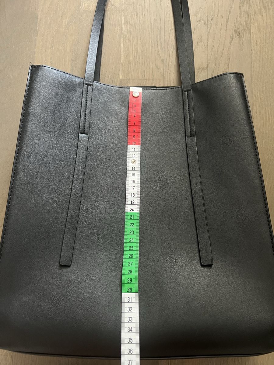 Borse da donna: Shopper Tasche Kunstleder schwarz – Nuovo (secondo la descrizione) da Kriens venduto da Luzernerin_K 4