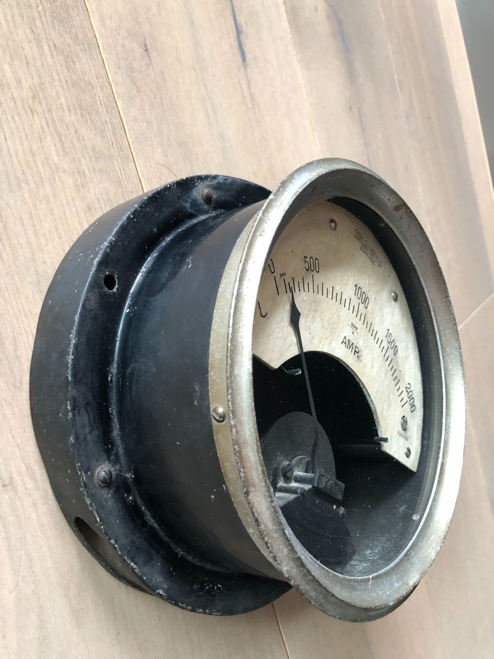 Messen: Antiker Ampere-Messer, bis 2000 Amp. – Gebraucht aus Siebnen von Trans-Am 4