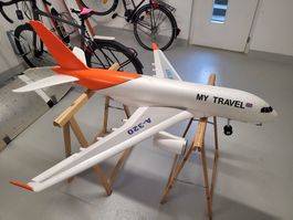 Airliner Airbus A320, Impellerantriebe Servos, EZFW. verbaut