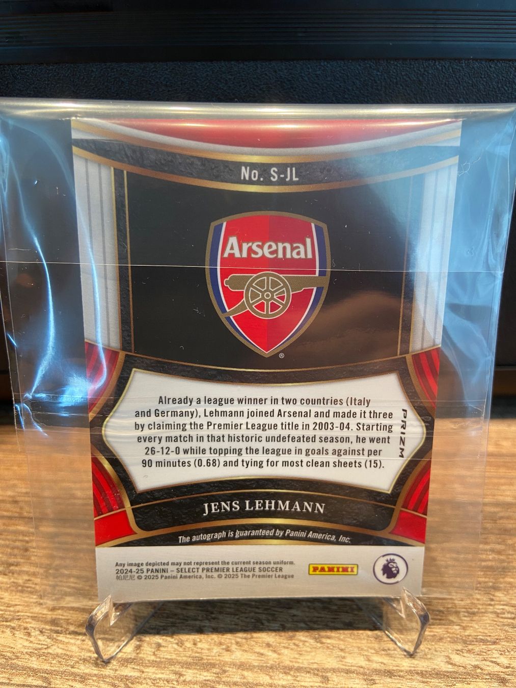 Panini Sammelbilder & Trading cards: Jens Lehmann Auto Panini Select Prem. League 24/25 – Gebraucht aus Dagmersellen von dav_b656 1