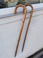 Alter Gehstock, Spazierstock, Holzstock, Wanderstock