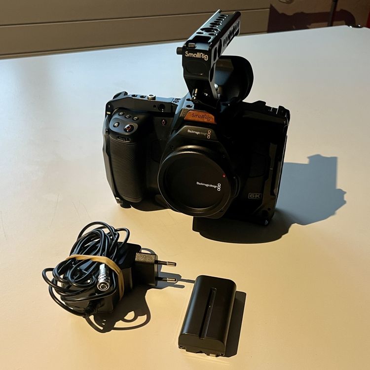 Pocket Cinema Blackmagic Pocket 6k Occasion Miete Ein(e