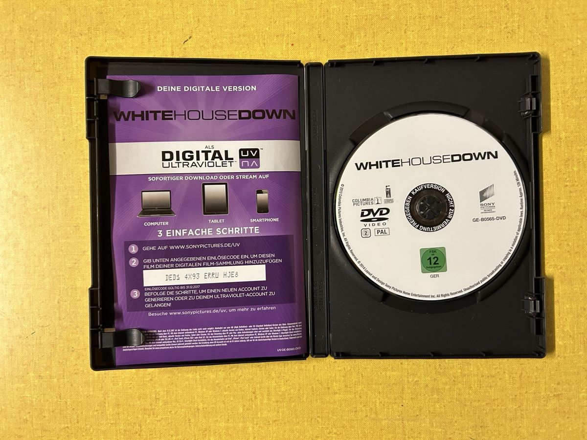 Tutti i DVDs: White House Down DVD - Action mit Channing Tatum & Fox! – Usato da Lanzenhäusern venduto da vic63 2