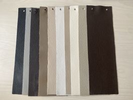 ☘️Lederstücke☘️ S10, 10 Stk 9,5x31,5 cm