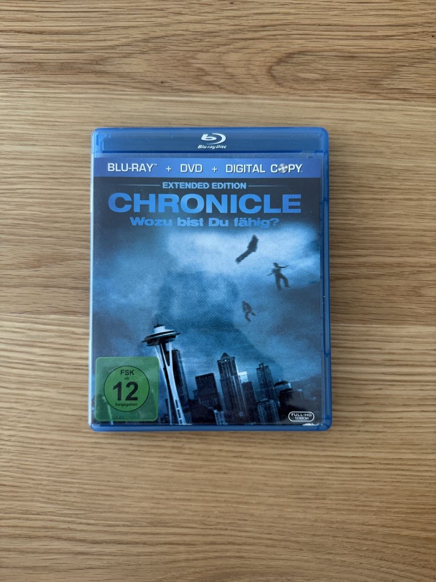 Tutti i DVDs: Chronicle - Blu-ray + DVD + Digital Copy - Top Zustand! – Usato da Diepoldsau venduto da bithappens