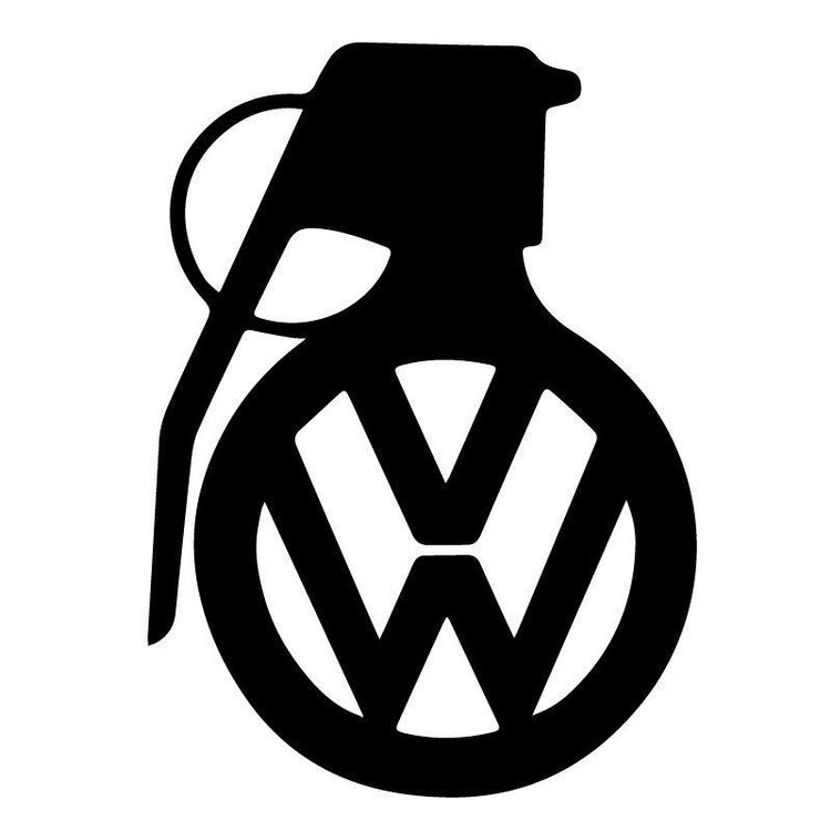 VW - Aufkleber 10 x6cm