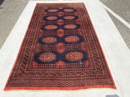 Buchara 255x160cm Teppich handgeknüpft sauber