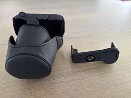 Original Sony Ledertasche LCJ-CE für Alpha 7 II (ILCE-7M2)