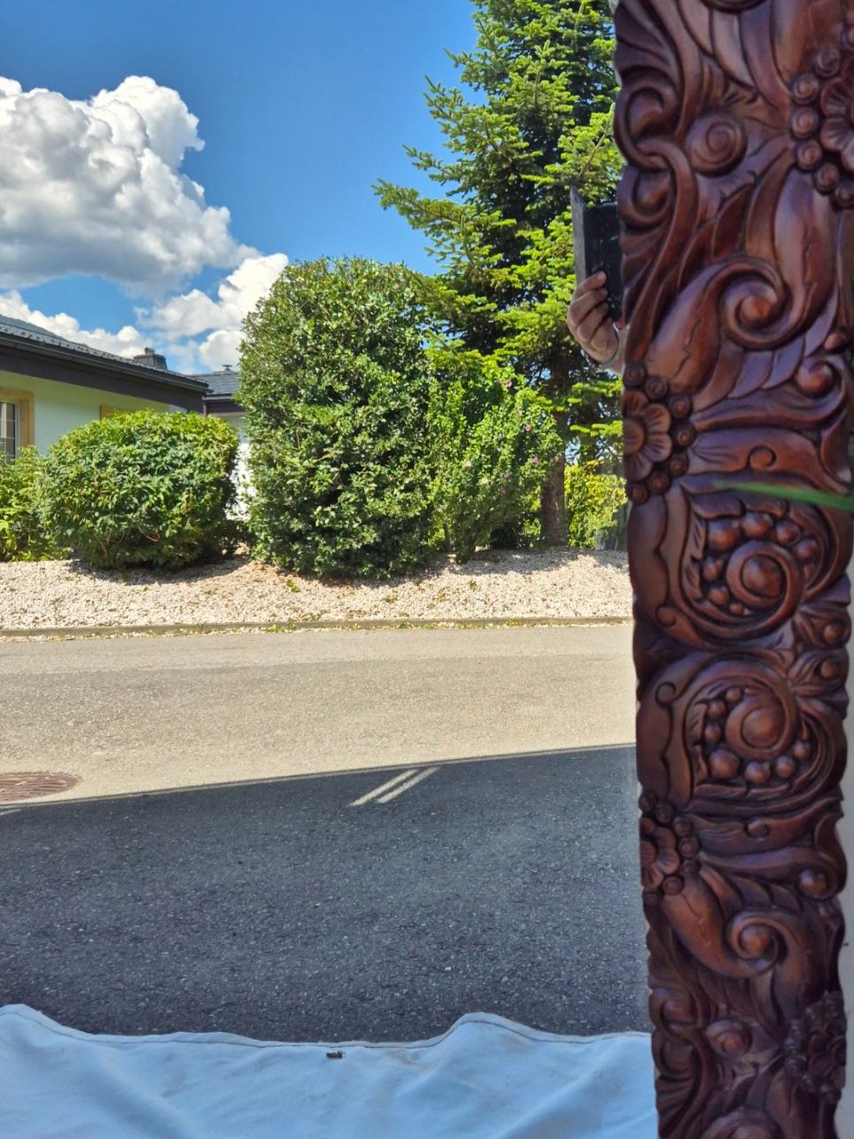 Specchi: Miroir mural en bois sculpté – Usato da Fully venduto da tameab 2
