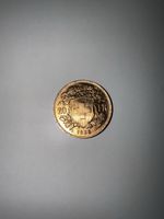 Goldmünze Helvetia 20 Fr 1935 guter Zustand