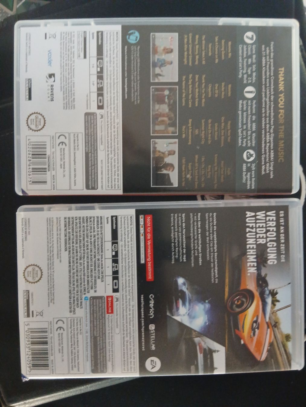 Nintendo Giochi: Nintendo Switch Abba und Need for Speed – Usato da Elsau venduto da Schneebal4 3