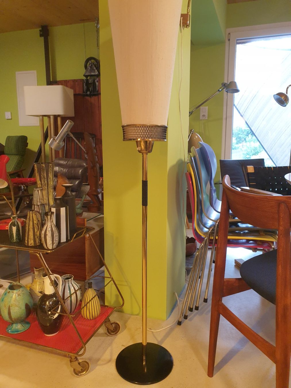 Lampen: 50iger Floorlamp Rar und original – Gebraucht aus rebstein von spacy73 1