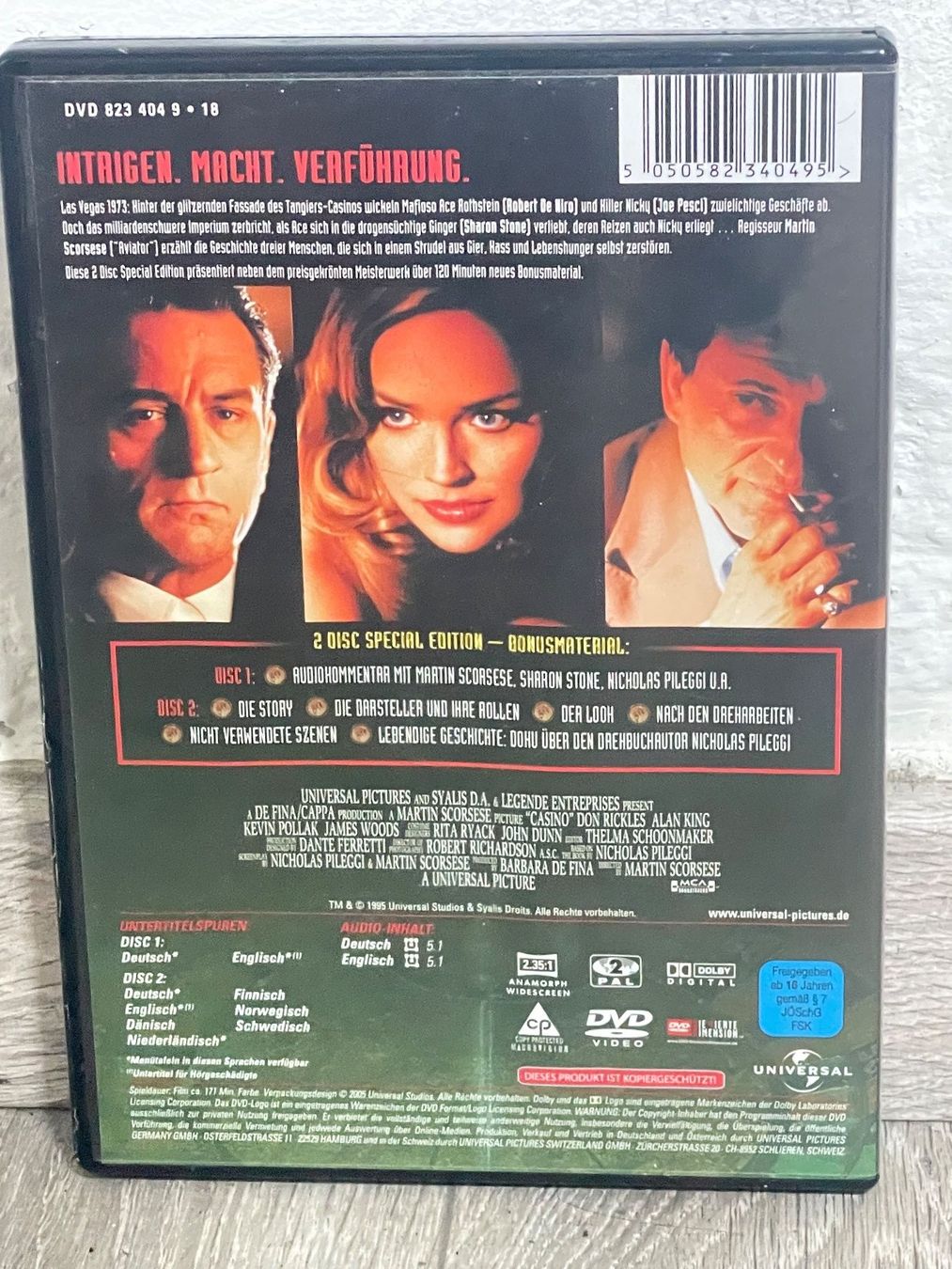 Alle DVDs: Casino - Martin Scorsese – Gebraucht aus Muri b. Bern von AdidasCollector 3