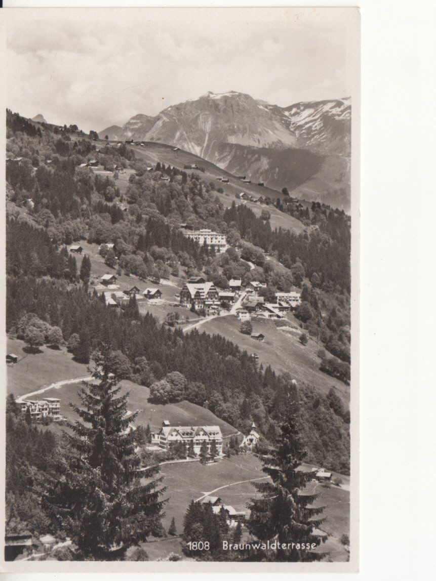 Cartoline postali: Braunwald ca. 1940 – Usato da Bürglen TG venduto da StampGraf