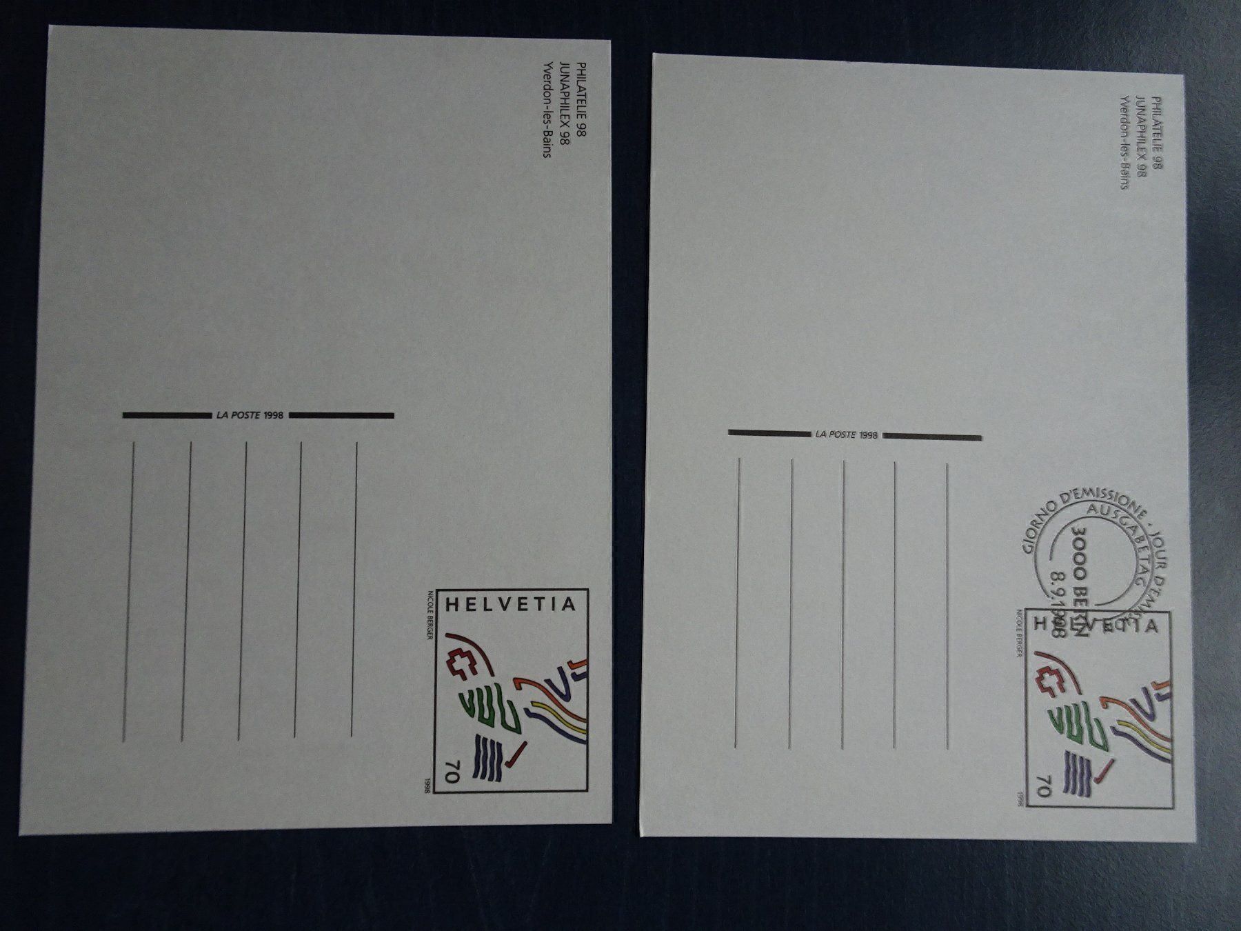 Tous les timbres: 1998**und* – D'occasion à Aadorf par Chnorli-Furz 1