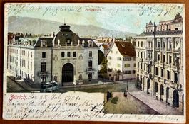 Zürich Paradeplatz - Tram 1901
