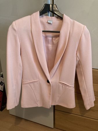 Rosa Blazer Zebra Grösse XS