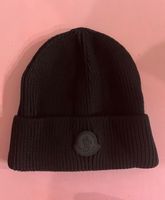1 black Moncler Beanie