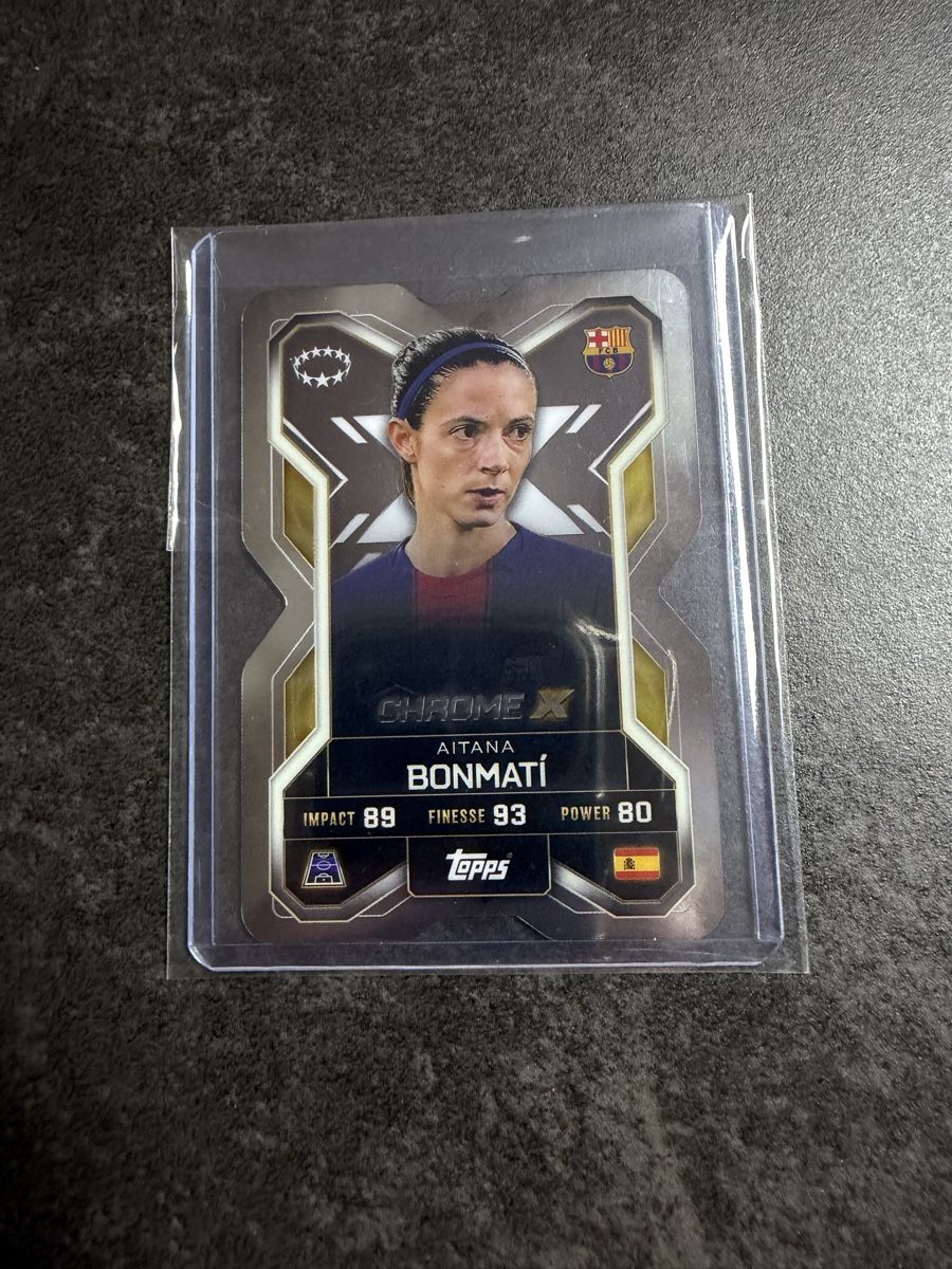 Topps Cartes à collectionner: Aitana Bonmatí Topps Chrome X – Neuf (Voir description) à Pieterlen par jos_f5m8